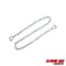 Extreme Max Extreme Max 3006.6569 BoatTector Galvanized Steel Anchor Lead Chain - 1/4" x 4' with 5/16" Shackles 3006.6569 - alternate 3